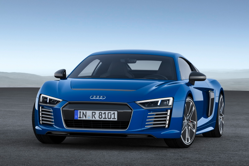Illustration for article titled 2016 Audi R8 E-Tron: This Is Audi's 456 HP Electric Supercar Future
